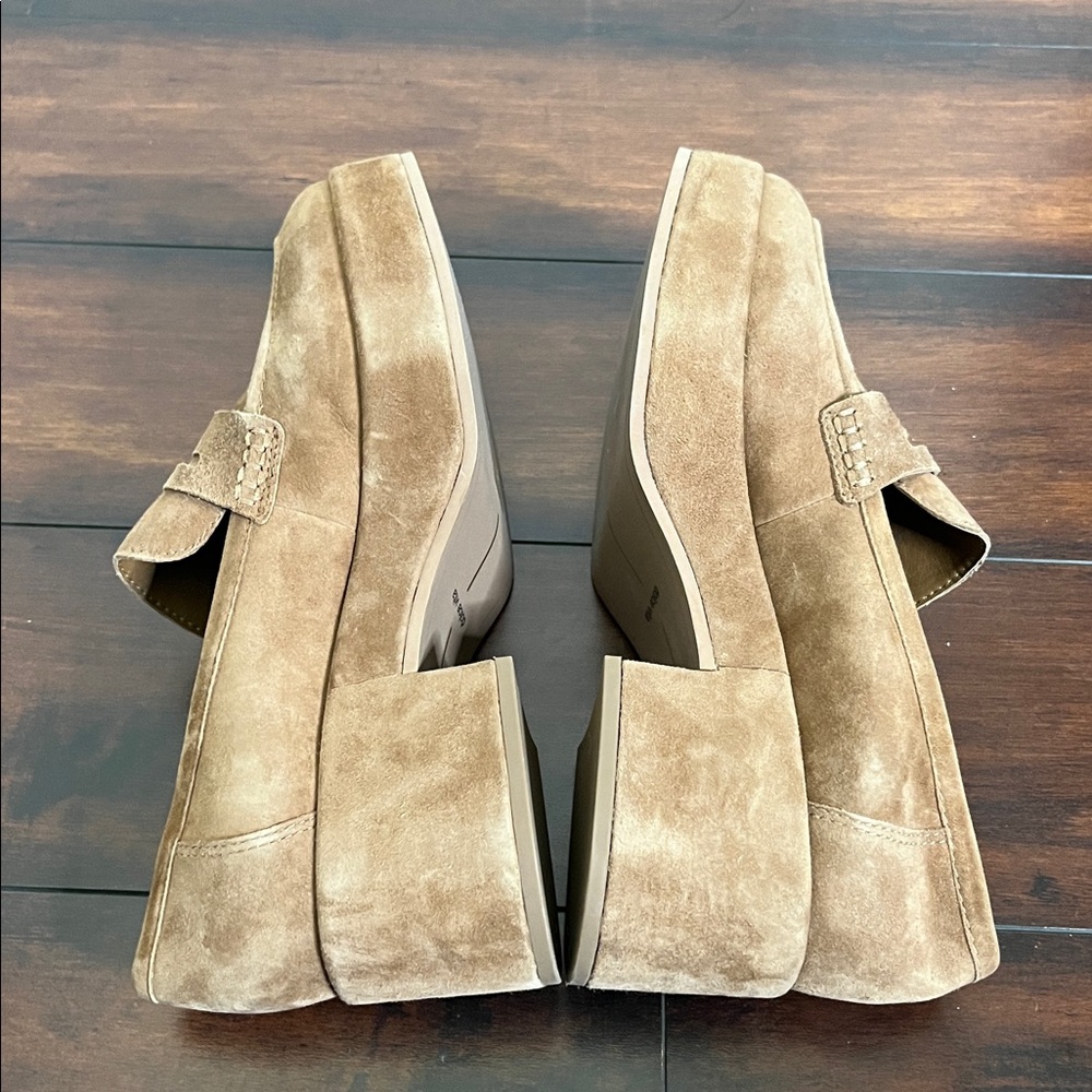 Dolce Vita Women's Yanni Tailored Block-Heel Chunky Platform Loafers size 10 New - Picture 5 of 9